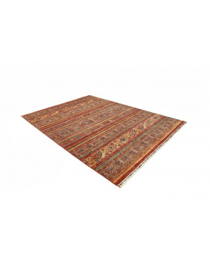 Tappeto Samarkand Pakistan rosso marrone 210x280