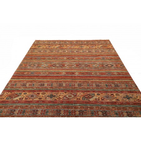 Tappeto Samarkand Pakistan rosso marrone 210x280