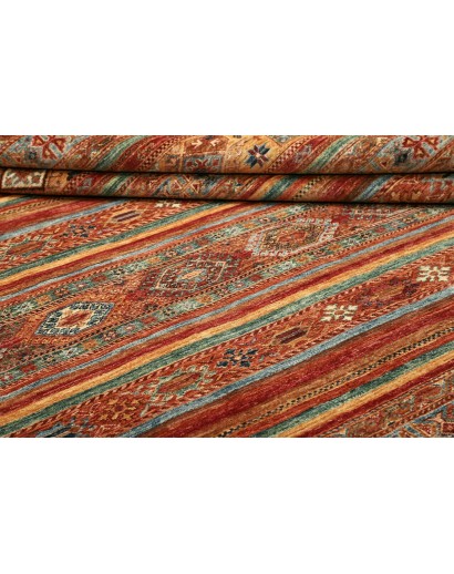 Tappeto Samarkand Pakistan rosso marrone 210x280