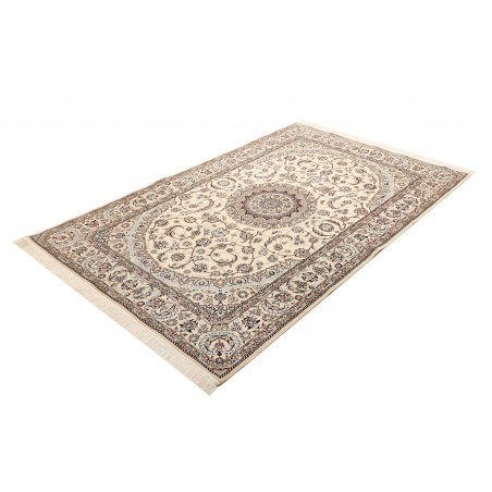 Tappeto Nain 6La Persia bianco 130x202