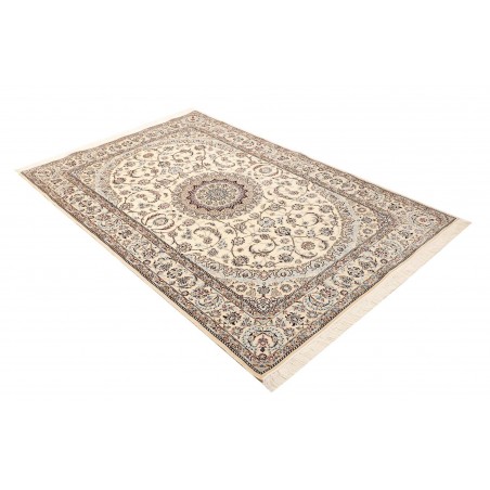 Tappeto Nain 6La Persia bianco 130x202