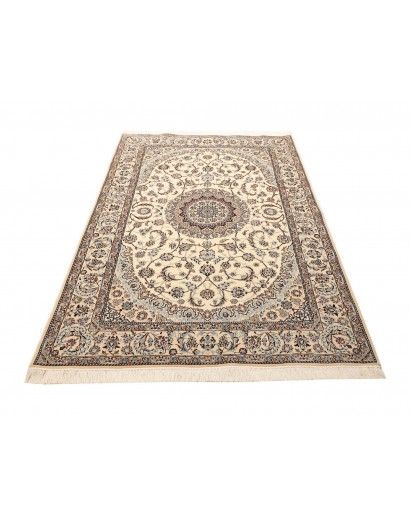 Tappeto Nain 6La Persia bianco 130x202