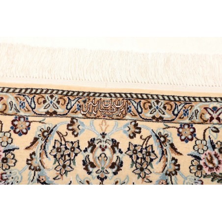 Tappeto Nain 6La Persia bianco 130x202