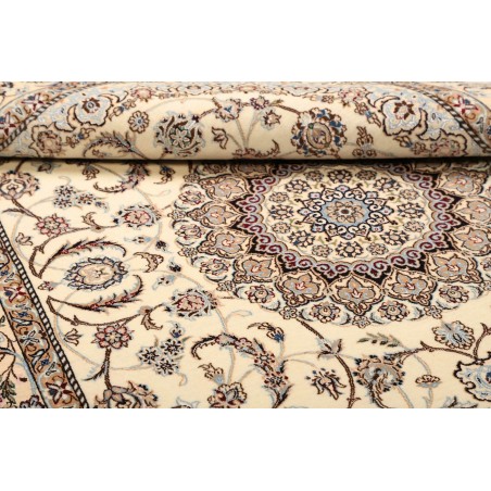 Tappeto Nain 6La Persia bianco 130x202