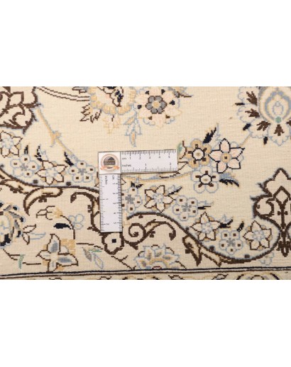 Tappeto Nain 6La Persia bianco 130x202