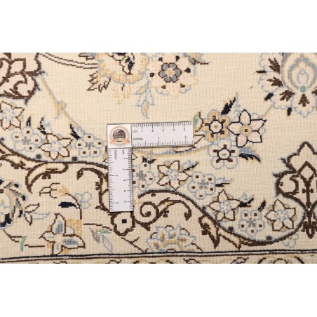 Tappeto Nain 6La Persia bianco 130x202