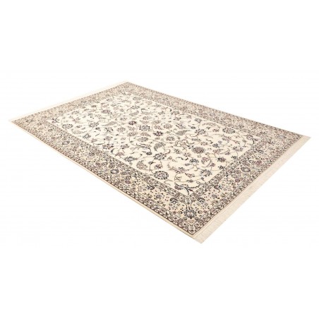 Tappeto Nain 6La Persia bianco grigio 153x231