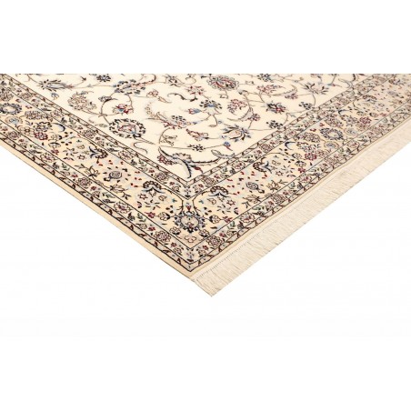 Tappeto Nain 6La Persia bianco grigio 153x231