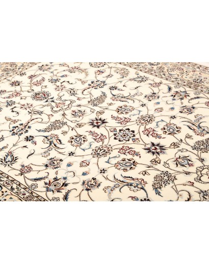 Tappeto Nain 6La Persia bianco grigio 153x231