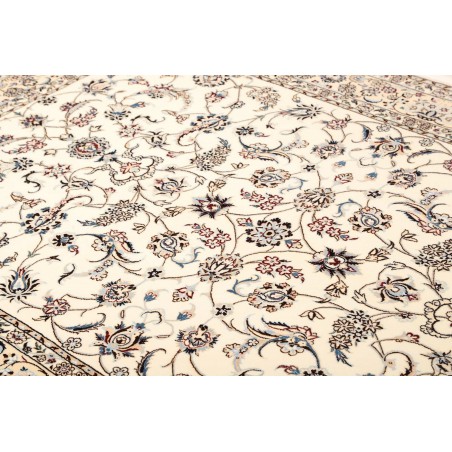 Tappeto Nain 6La Persia bianco grigio 153x231