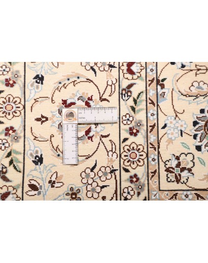 Tappeto Nain 6La Persia bianco grigio 153x231