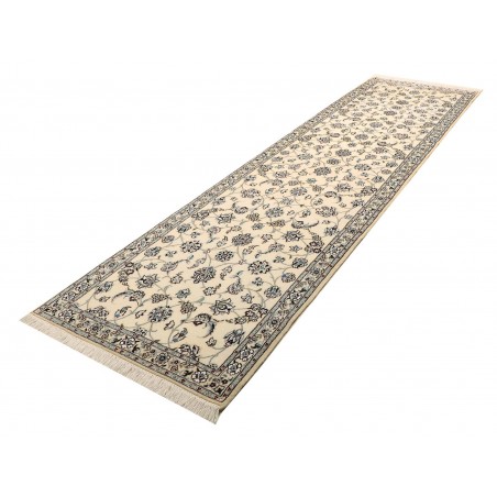 Tappeto Nain 9La Persia bianco 90x332