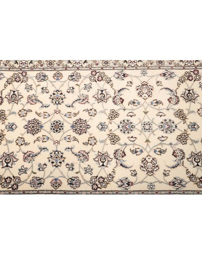 Tappeto Nain 9La Persia bianco 90x332