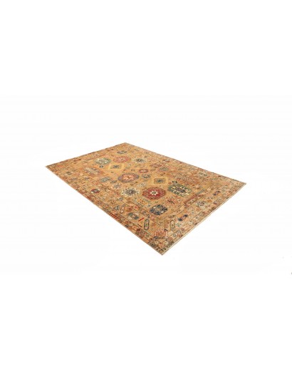 Tappeto Tribal Pakistan marrone bianco 167x243