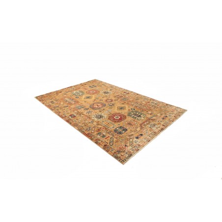 Tappeto Tribal Pakistan marrone bianco 167x243