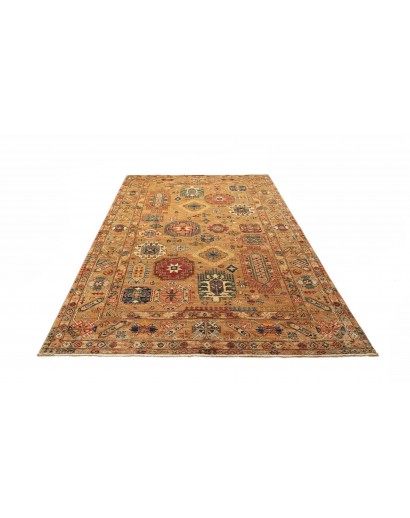 Tappeto Tribal Pakistan marrone bianco 167x243