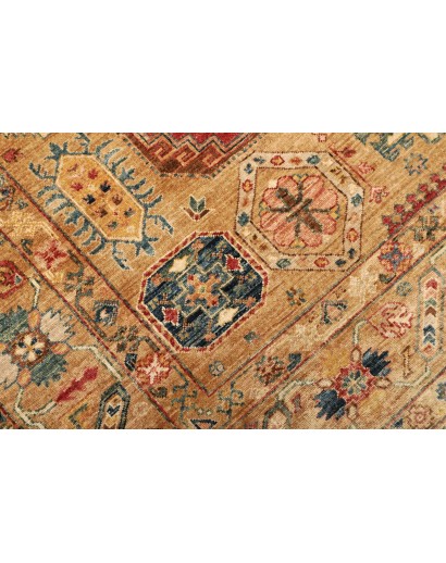 Tappeto Tribal Pakistan marrone bianco 167x243