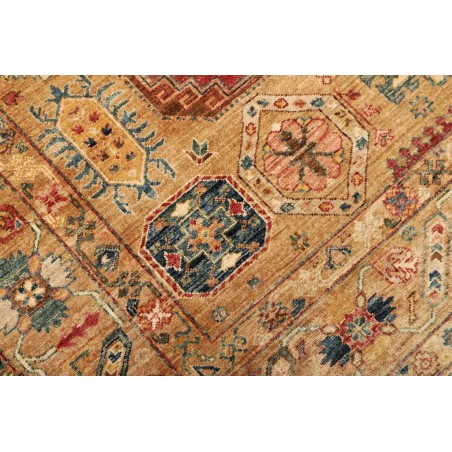 Tappeto Tribal Pakistan marrone bianco 167x243