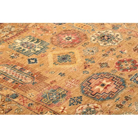 Tappeto Tribal Pakistan marrone bianco 167x243