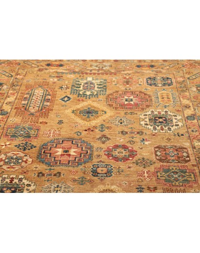 Tappeto Tribal Pakistan marrone bianco 167x243