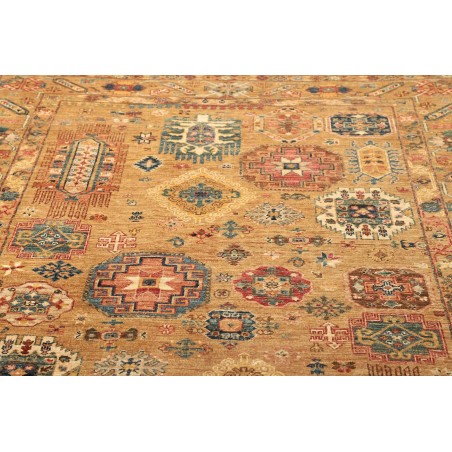 Tappeto Tribal Pakistan marrone bianco 167x243