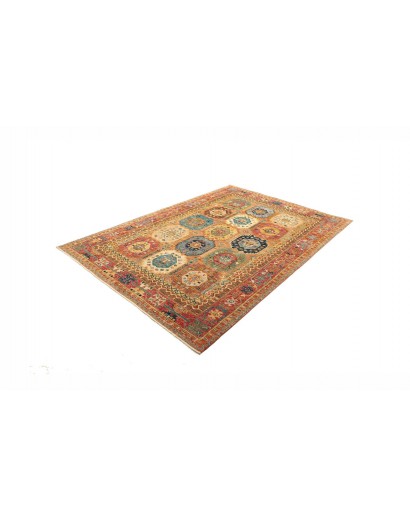 Tappeto Tribal Pakistan marrone arancione 172x233