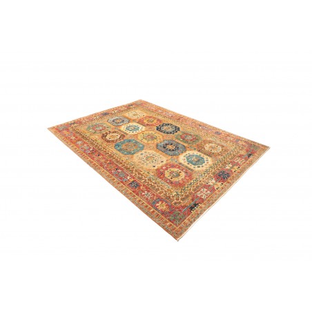 Tappeto Tribal Pakistan marrone arancione 172x233