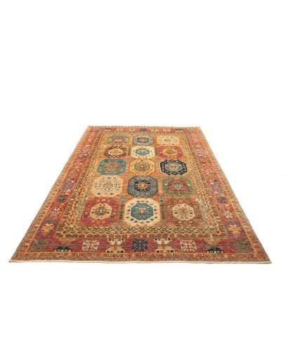 Tappeto Tribal Pakistan marrone arancione 172x233