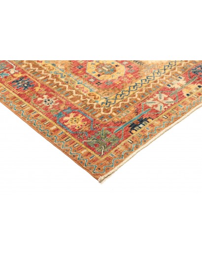 Tappeto Tribal Pakistan marrone arancione 172x233