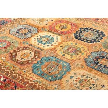 Tappeto Tribal Pakistan marrone arancione 172x233
