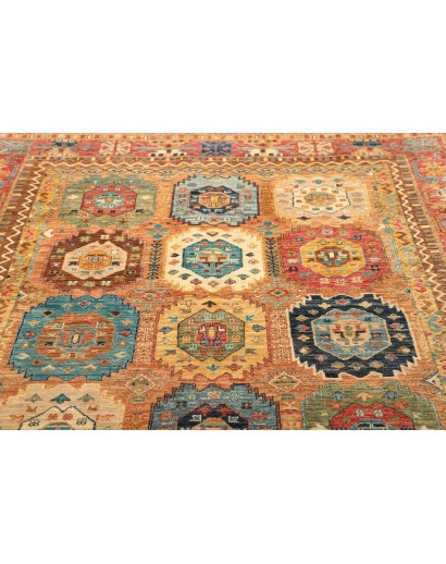 Tappeto Tribal Pakistan marrone arancione 172x233