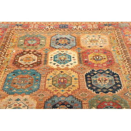 Tappeto Tribal Pakistan marrone arancione 172x233