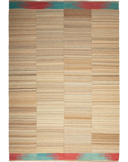 Tappeto Kilim Persia marrone verde 223x322