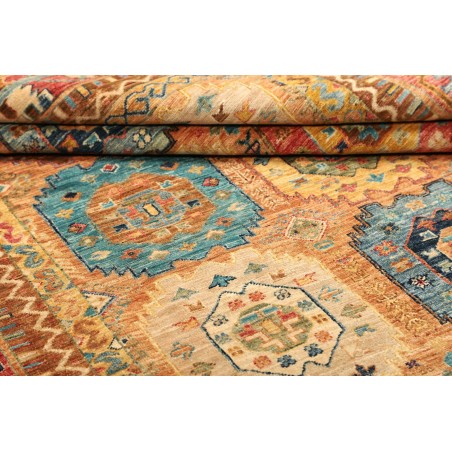 Tappeto Tribal Pakistan marrone arancione 172x233