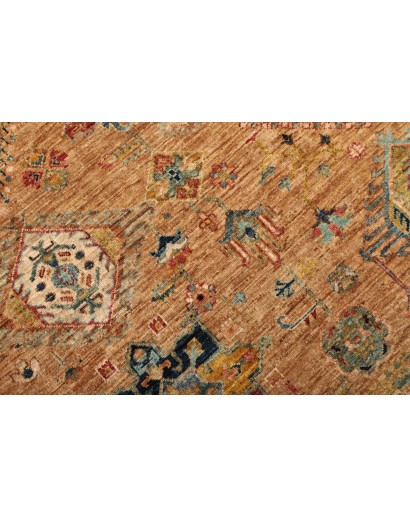 Tappeto Tribal Pakistan arancione grigio 170x240
