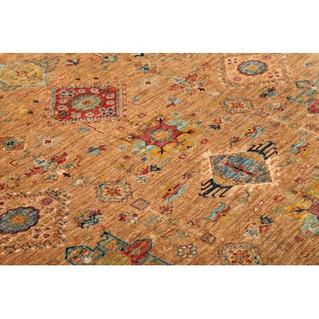 Tappeto Tribal Pakistan arancione grigio 170x240