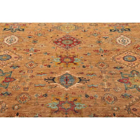 Tappeto Tribal Pakistan arancione grigio 170x240