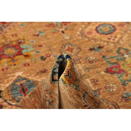 Tappeto Tribal Pakistan arancione grigio 170x240