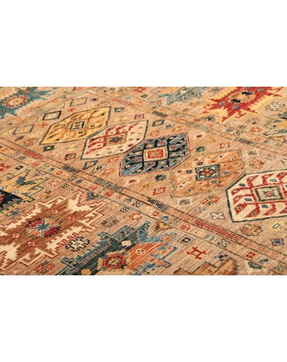 Tappeto Tribal Pakistan marrone 152x192