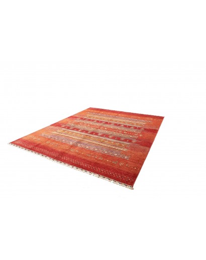 Tappeto Siva Pakistan rosso giallo 250x298