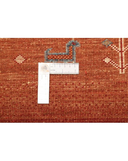 Tappeto Siva Pakistan rosso giallo 250x298