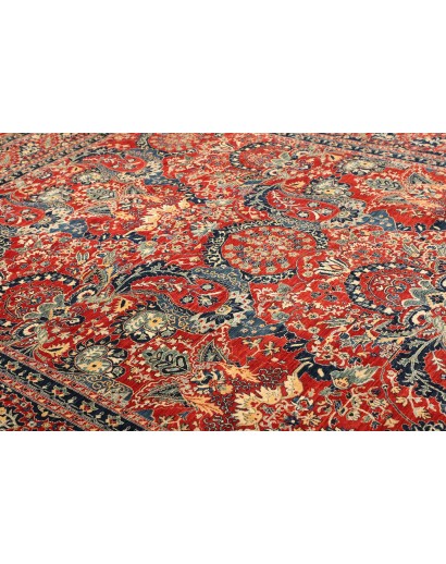 Tappeto Aryana Fine Pakistan rosso giallo 275x347
