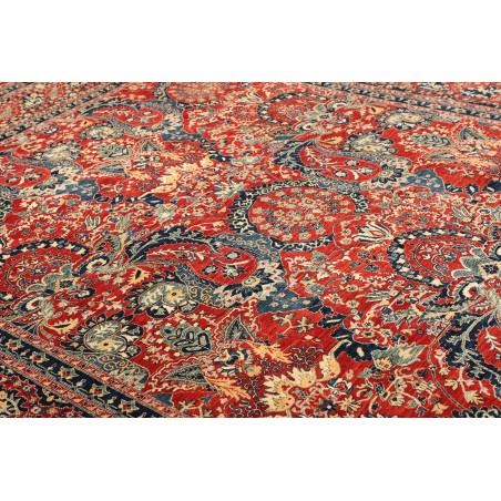 Tappeto Aryana Fine Pakistan rosso giallo 275x347