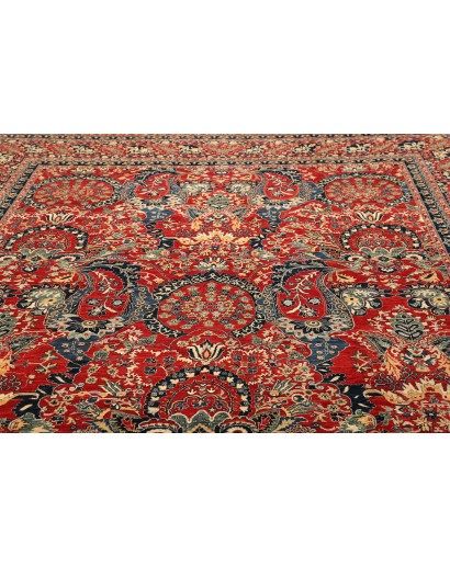 Tappeto Aryana Fine Pakistan rosso giallo 275x347
