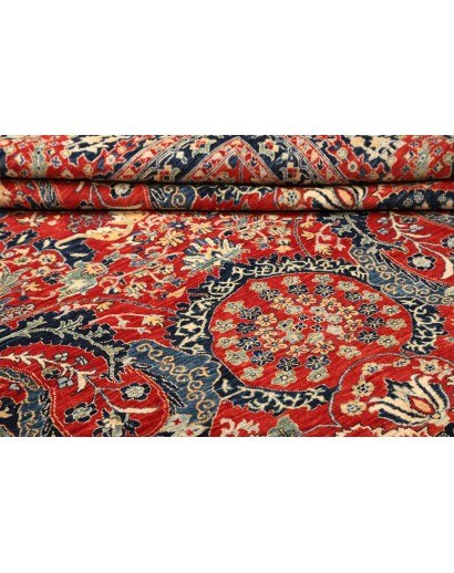 Tappeto Aryana Fine Pakistan rosso giallo 275x347