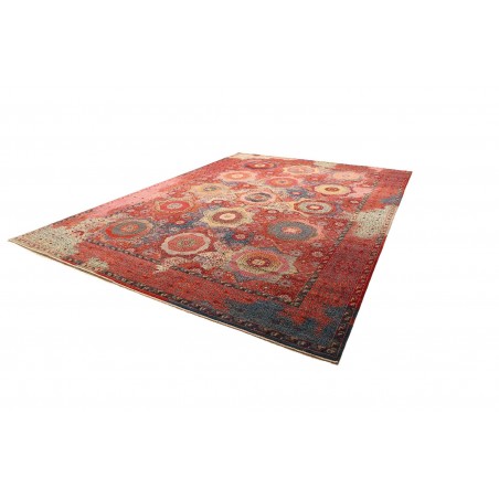 Tappeto Mamlouk Pakistan rosso marrone 302x420