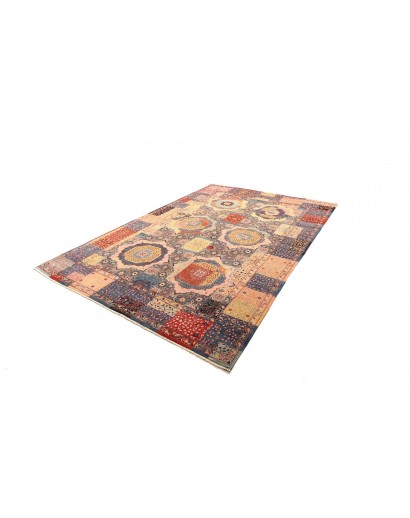 Tappeto Mamlouk Pakistan marrone grigio 200x299