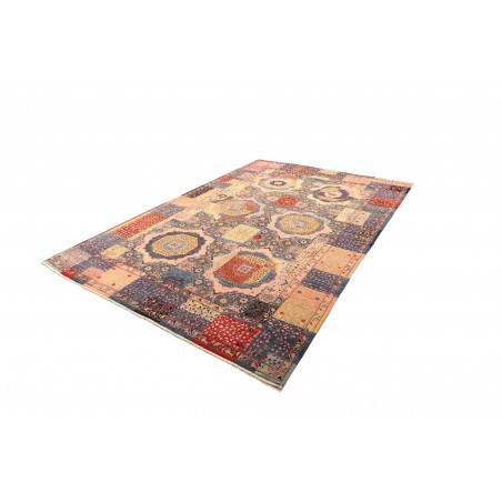 Tappeto Mamlouk Pakistan marrone grigio 200x299