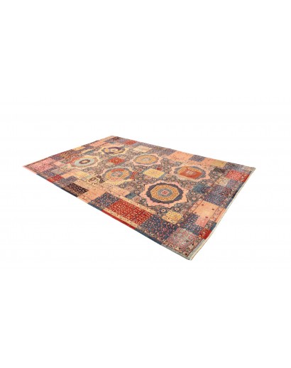 Tappeto Mamlouk Pakistan marrone grigio 200x299