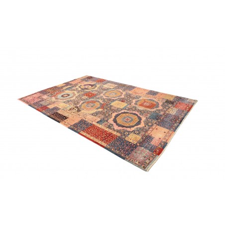 Tappeto Mamlouk Pakistan marrone grigio 200x299